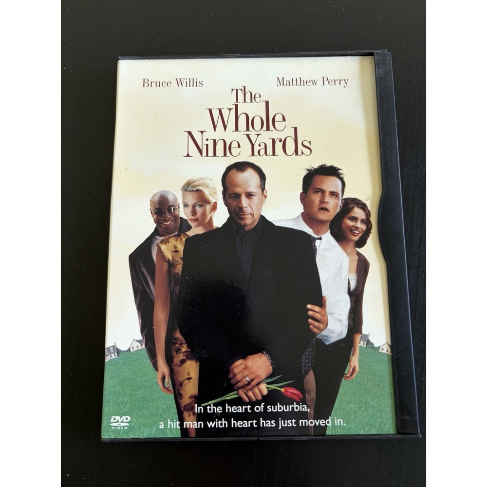 The Whole Nine Yards DVD Movie Bruce Willis Matthew Perry Hitman Comedy 2000